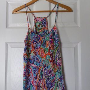 Lilly Pulitzer Silk Tank Size Small